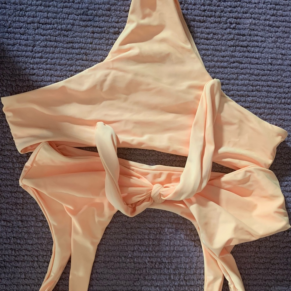 Two piece bathing suit